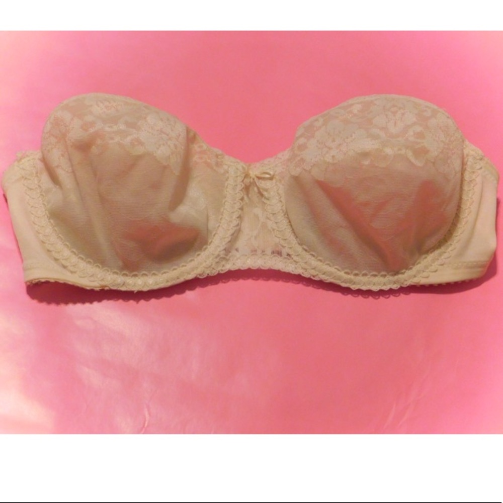 Vintage strapless bra 34C